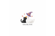 Witchy Goose Halloween Clipart Set, an Illustration by CharmClipart (Thumbnail 9 of 9)