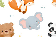 Cute Children's Animal Print, a Pattern Graphic by Sharon Schwalbe (Thumbnail 6 of 6)