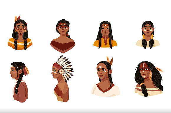 Native American Girl Set preview 2