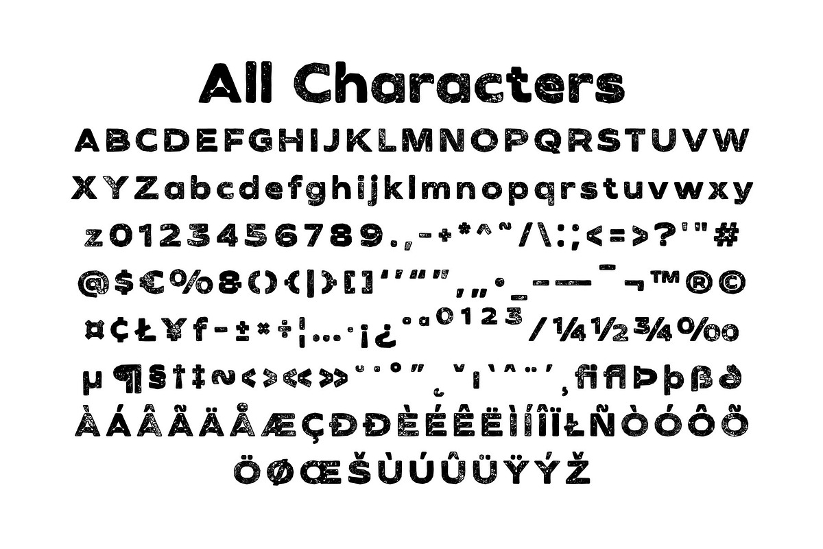 CS Garth Stamp, a Sans Serif Font by Craft Supply Co. (Photo 8 of 8)