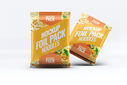 Instant Food Foil Bag Mock-Up, a Packaging Mockup by Se٧enStudio (Thumbnail 2 of 7)