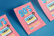 90's Music Party, a Flyer Template by Guuver (Thumbnail 2 of 3)