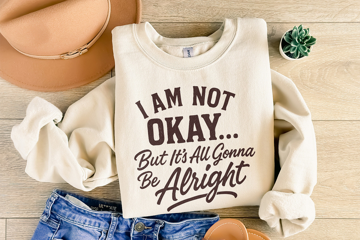 I Am Not Okay But It’s All Gonna Be, an Illustration by SharpMarketplace (Photo 8 of 9)
