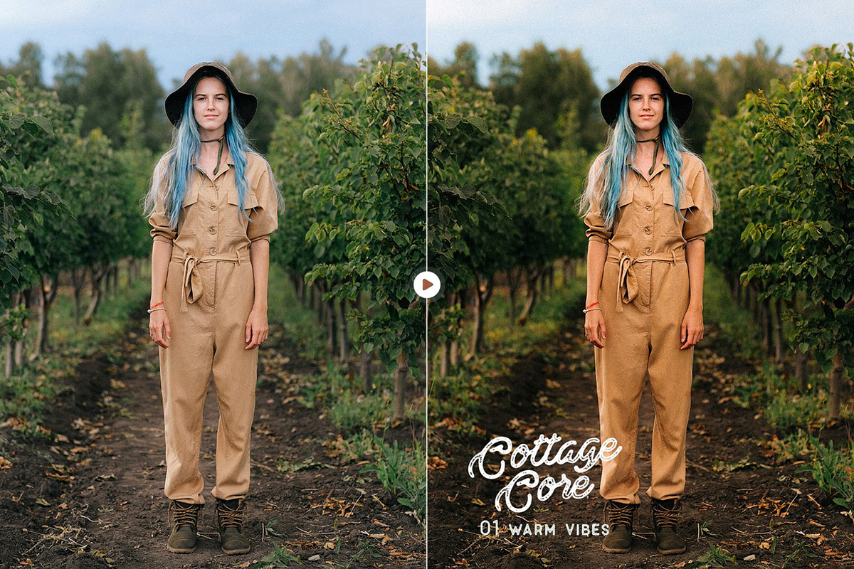 Cottagecore Lightroom Presets, a Palette Add-On by skybluecreative (Photo 4 of 8)