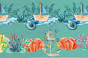 Ocean Whimsy Watercolor Wonders, an Illustration by Amarawolf's Art (Thumbnail 17 of 18)