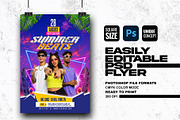 Summer Beats Party PSD Flyer, a Flyer Template by Shajib Shikder (Thumbnail 1 of 2)