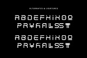 Quantine - Futuristic Font, a Script Font by AQR Studio (Thumbnail 8 of 8)
