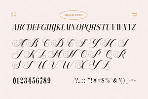 Marlo Pirlo Elegant & Premium Serif