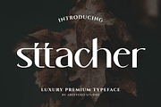 Sttacher Font, a Sans Serif Font by Artiveko (Thumbnail 1 of 10)