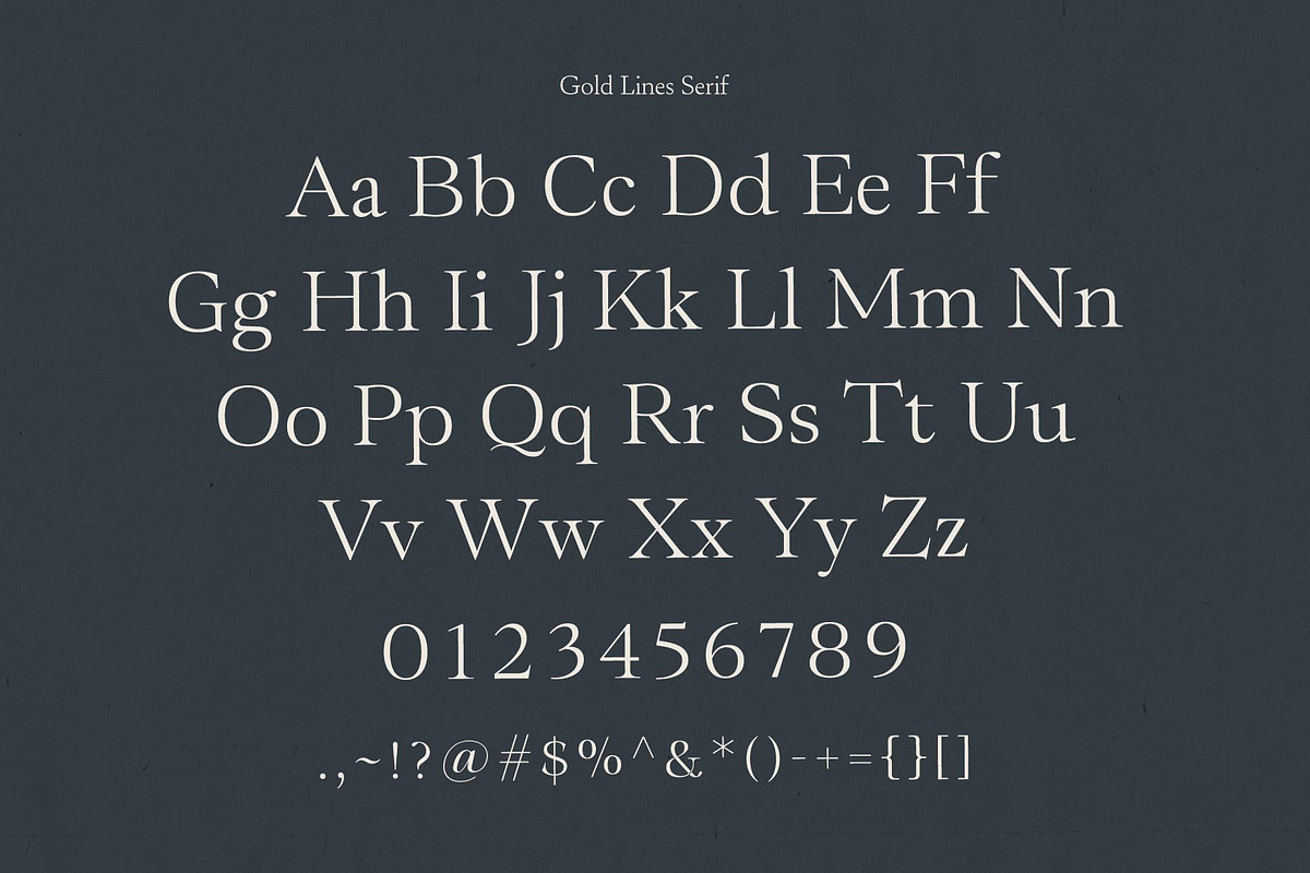 Gold Lines; Elegant Font Duo, a Script Font by Eko Bimantara (Photo 20 of 20)