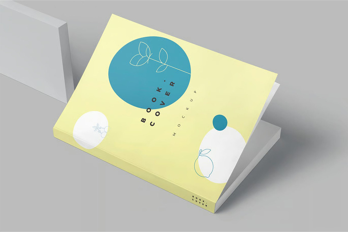 A4 A5 A6 Soft Cover Book Mockup, an Advertising Mockup by megostudi0 (Photo 1 of 2)