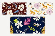 Abstract Floral Patterns, a Pattern Graphic by Trisuphat (Thumbnail 4 of 8)