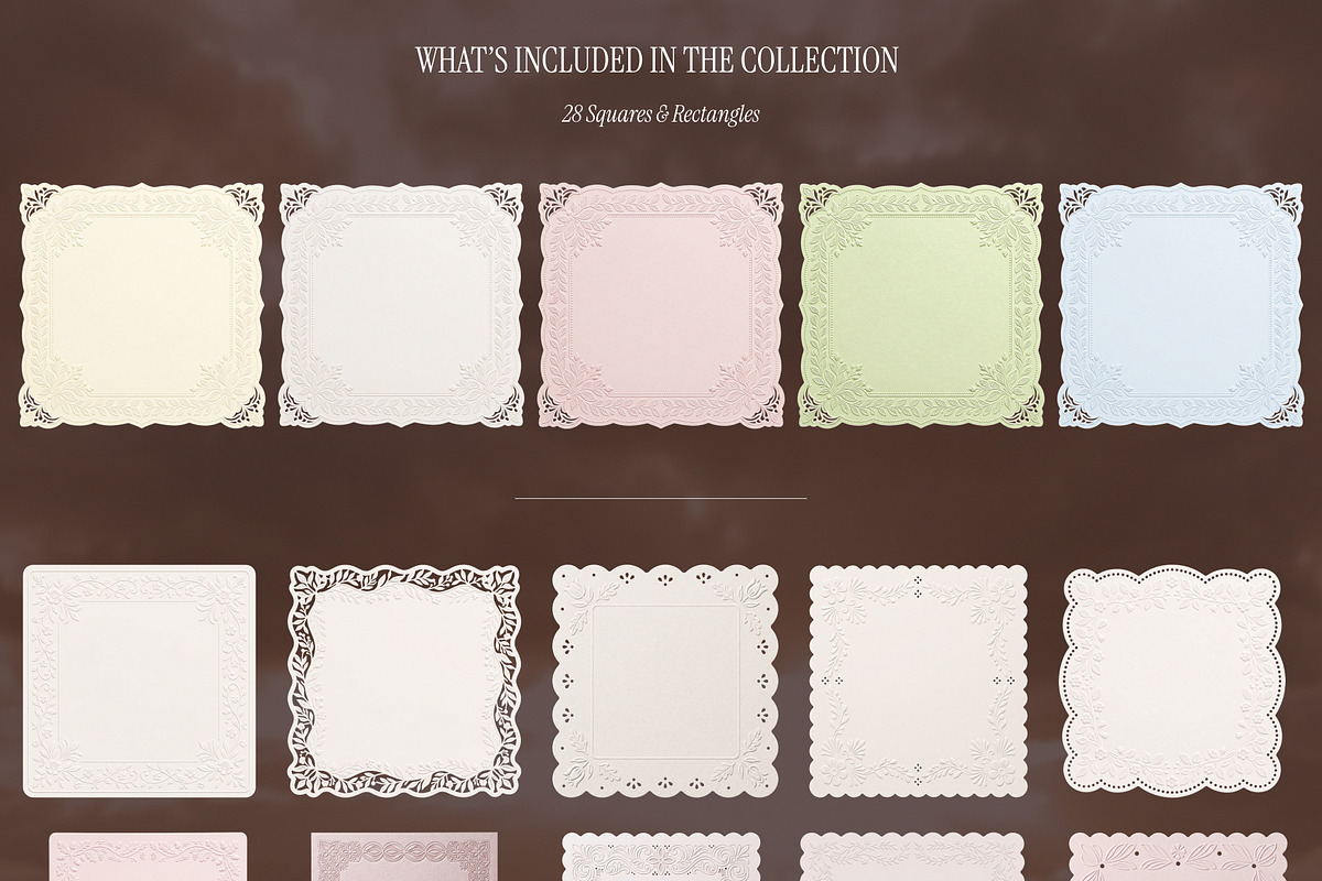 The Embossed Paper Collection, an Object Graphic by OliaMuseDesign (Photo 9 of 10)