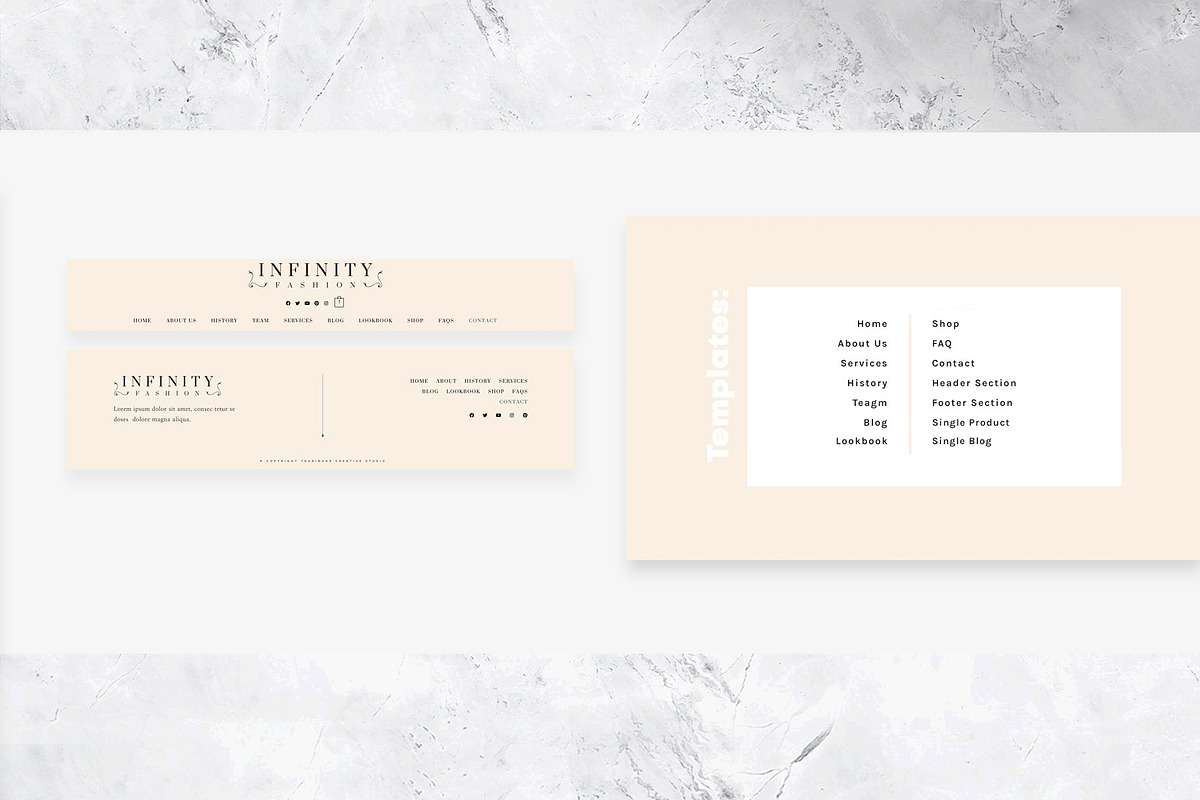 Infinity | Elementor Template Kit, an UI Kit Template by Touringxx Creative Studio (Photo 5 of 6)