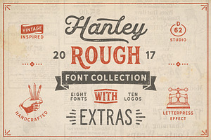 Hanley Rough Font Collection