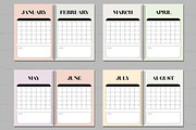 Minimal Monthly Planner 2026, a Stationery Template by MightyDesign (Thumbnail 3 of 7)