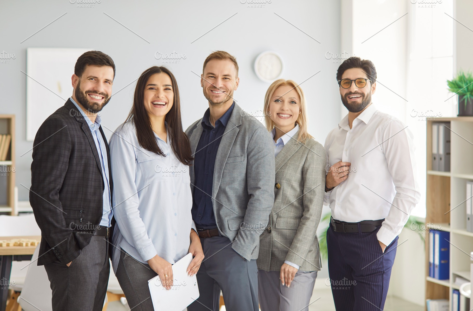 Confident Business Team Portrait, a Person Photo by StudioRomantic