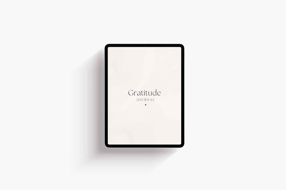 Gratitude Journal Printable, a Brochure Template by Her creative details (Photo 8 of 9)