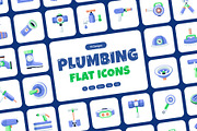 Plumbing Icon Art Set, a Work Illustration by Creative Stall (Thumbnail 1 of 8)