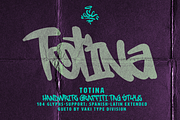 TOTINA, a Handwritten Font by KÄLETRE (Thumbnail 3 of 3)