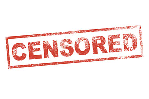 CENSORED stamp sign, an Object Graphic by Vapi