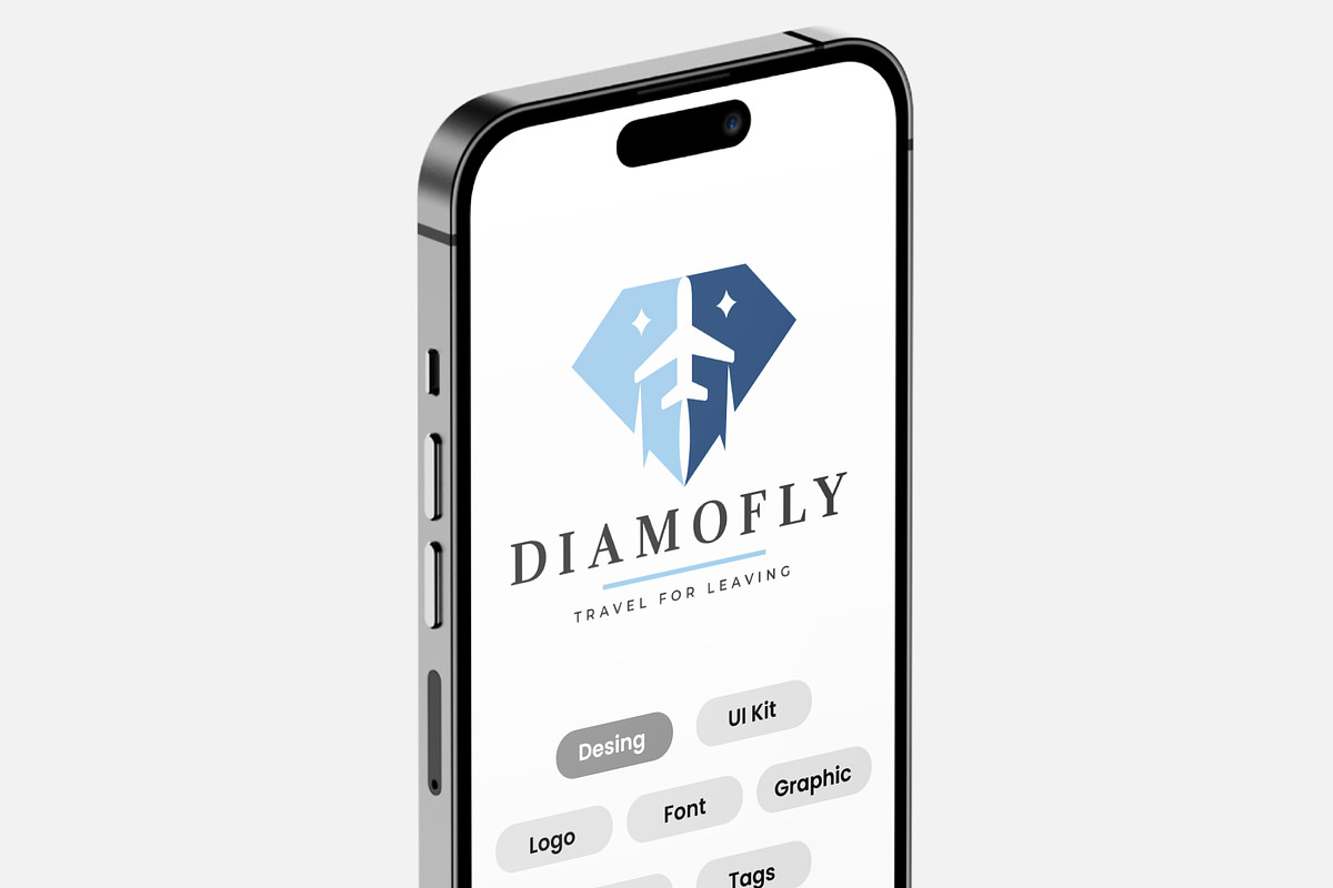 Diamond Fly Travel Logo, a Branding & Logo Template by Design_Planet (Photo 3 of 5)