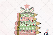 Christmas Teacher Custom Design Png, an Illustration by Creative Art (Thumbnail 1 of 6)