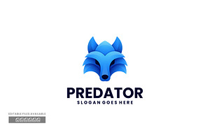 Predator Gradient Colorful Logo, a Branding & Logo Template by ivan_artnivora