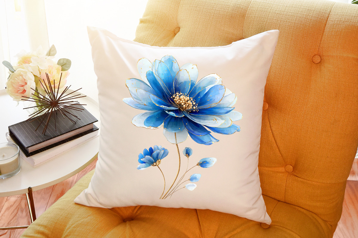 Abstract Flowers Clipart Bundle, an Illustration by Sublimation Artist (Photo 6 of 6)