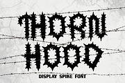 Thornhood Spike Font, a Font by PutraCetol Studio (Thumbnail 1 of 5)