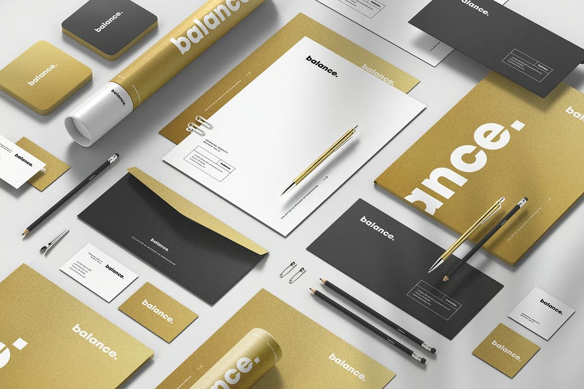 Branding Identity Mock-up, an Advertising Mockup by zippypixelstudio (Photo 5 of 14)