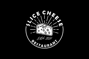 Cheese Restaurant Logo, a Branding & Logo Template by Atlantis X Nurman Arbai