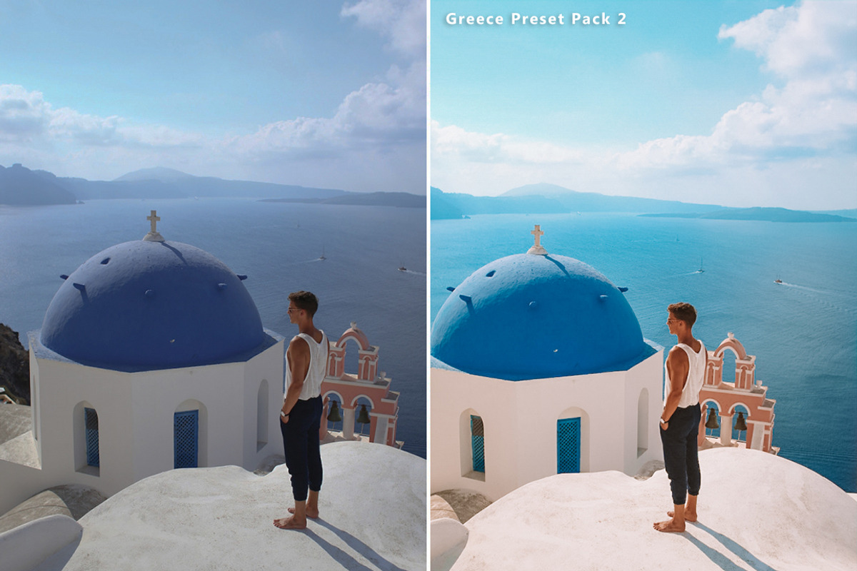Greece Travel Lightroom Presets, an Action Add-On by Presetsh.com (Photo 3 of 9)