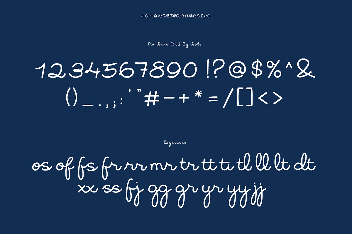 Neverland Cursive Font, a Handwritten Font by Fontura Design (Photo 6 of 8)