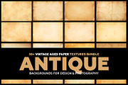 50+ Vintage Aged Paper Textures, a Texture Graphic by UnicDesign (Thumbnail 1 of 4)