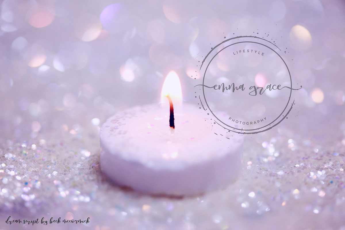 Dream Script with Swashes, a Script Font by Beck McCormick (Photo 9 of 11)