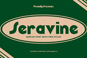 Seravine, a Sans Serif Font by Craft Supply Co. (Thumbnail 1 of 8)