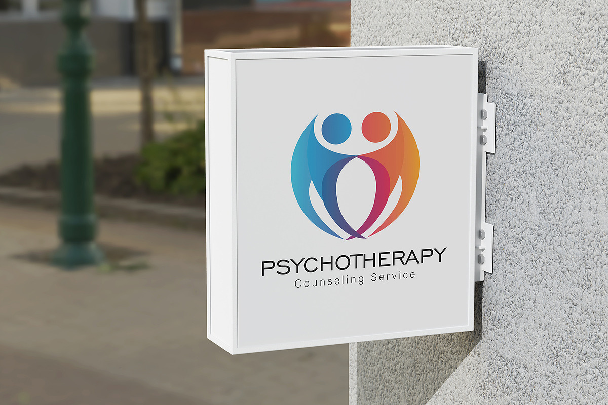 Modern Psychotherapy Logo Design preview 2