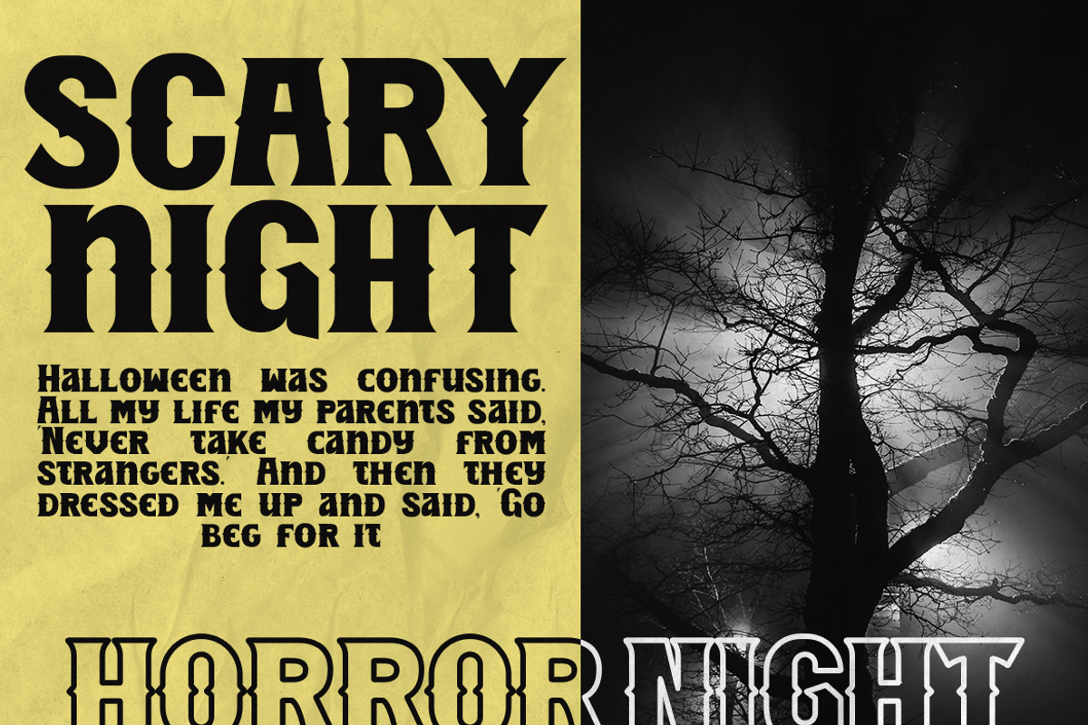 Crosswild - Blackletter Font, a Blackletter Font by AQR Studio (Photo 6 of 8)
