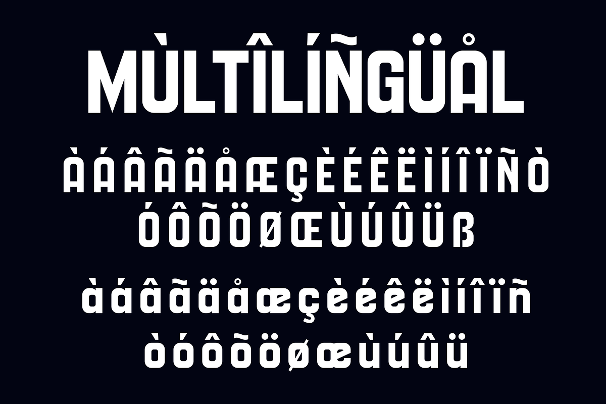 Kemone - A Modern Condensed Sans, a Sans Serif Font by Marvadesign (Photo 6 of 7)