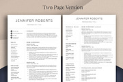 Resume Template CV, a Resume Template by Klamp Studio (Thumbnail 3 of 9)