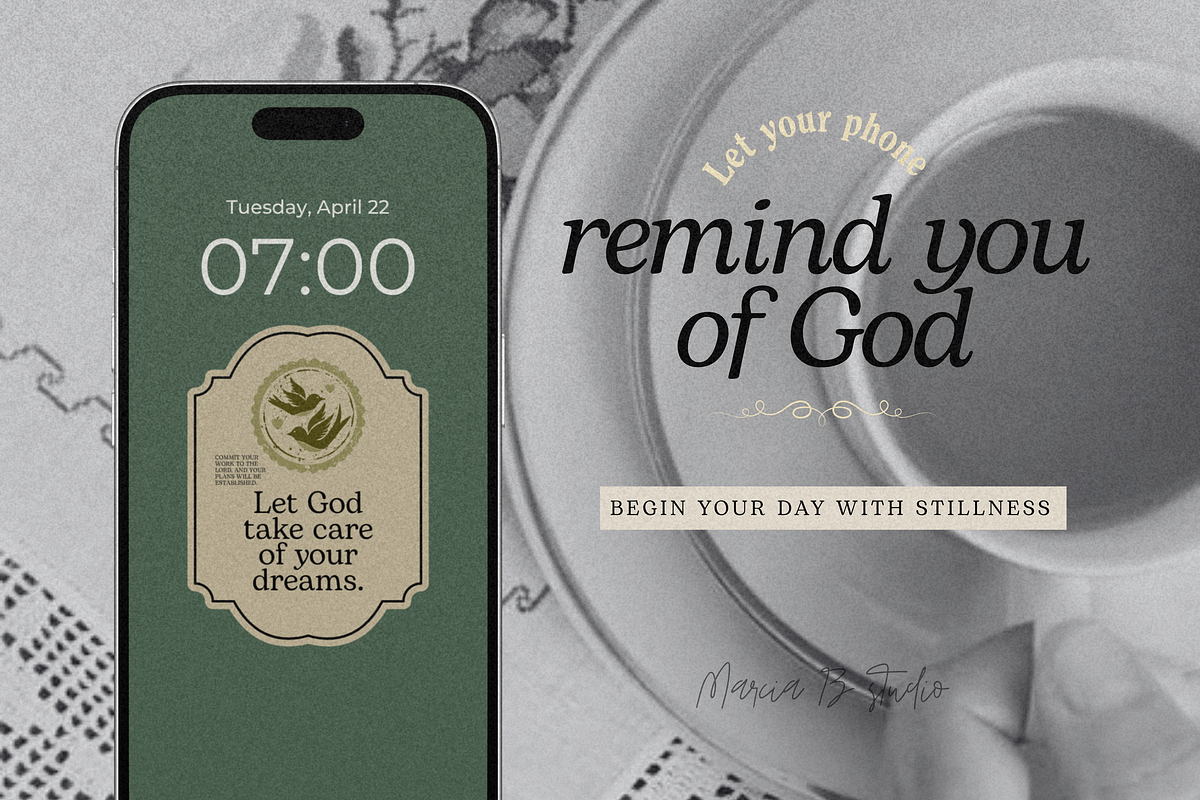 Vintage Bible Verse Phone Wallpapers, a Wallpaper Photo by Marcia B Studio (Photo 5 of 5)
