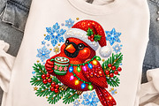 Red Bird Christmas Cardinal PNG, an Object Graphic by Zahyl Studio (Thumbnail 4 of 7)