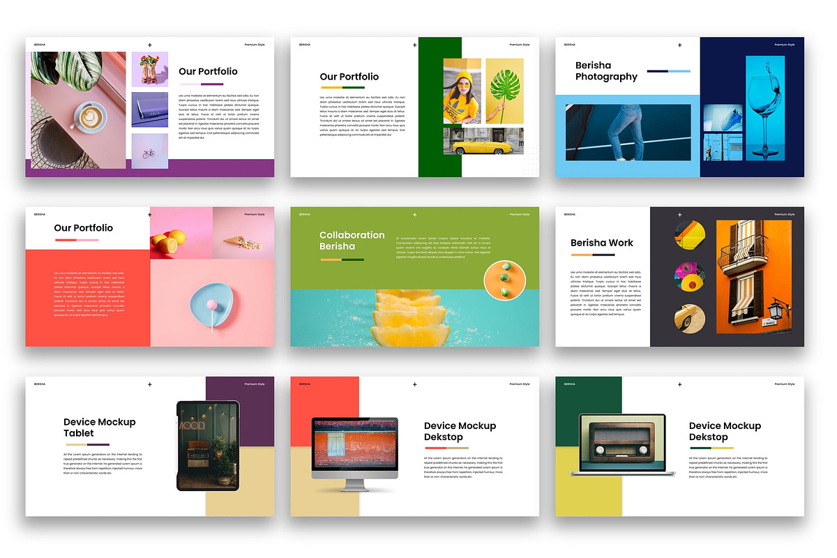 Berisha – Creative Google Slide, a Presentation Template by kreatifreya (Photo 4 of 5)