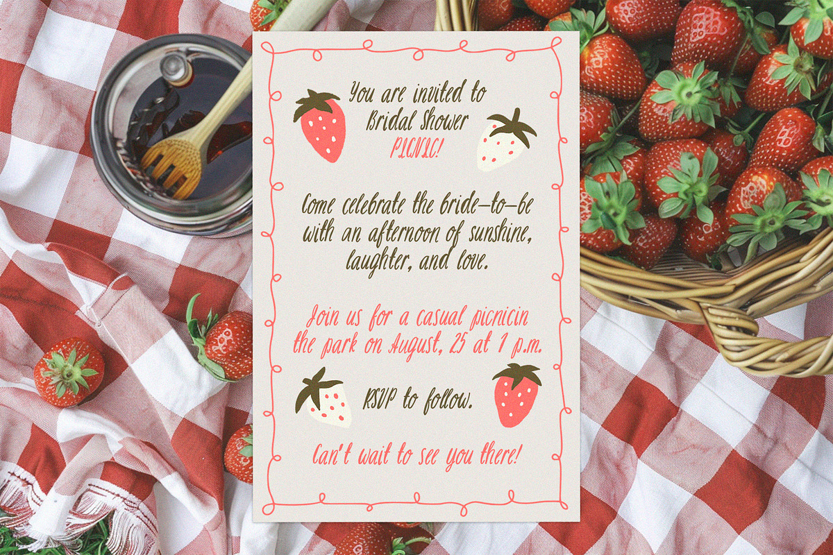 Dreamy Amore Whimsical Font, a Handwritten Font by AnMark (Photo 2 of 11)