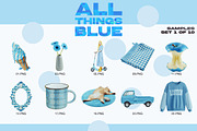 ALL THINGS BLUE: 250 PNG Elements, an Object Graphic by Megan Aili Designs (Thumbnail 3 of 16)