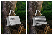 Verdant Tote Bag Mockup Bundle (PSD), a Merchandise Mockup by Usethis Mockup (Thumbnail 4 of 8)