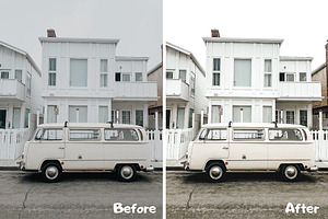 White Lightroom Presets