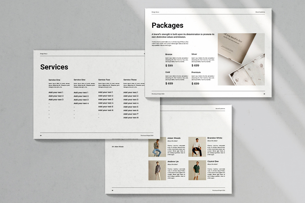 NAMA | Brand Guidelines, a Brochure Template by Analogi Studio (Photo 8 of 20)