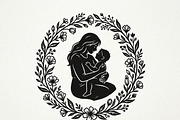 loving mother and children, a Person Illustration by Amazin_art (Thumbnail 16 of 46)